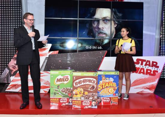 Bánh ngũ cốc ăn sáng Nestlé phiên bản 'Star Wars' 